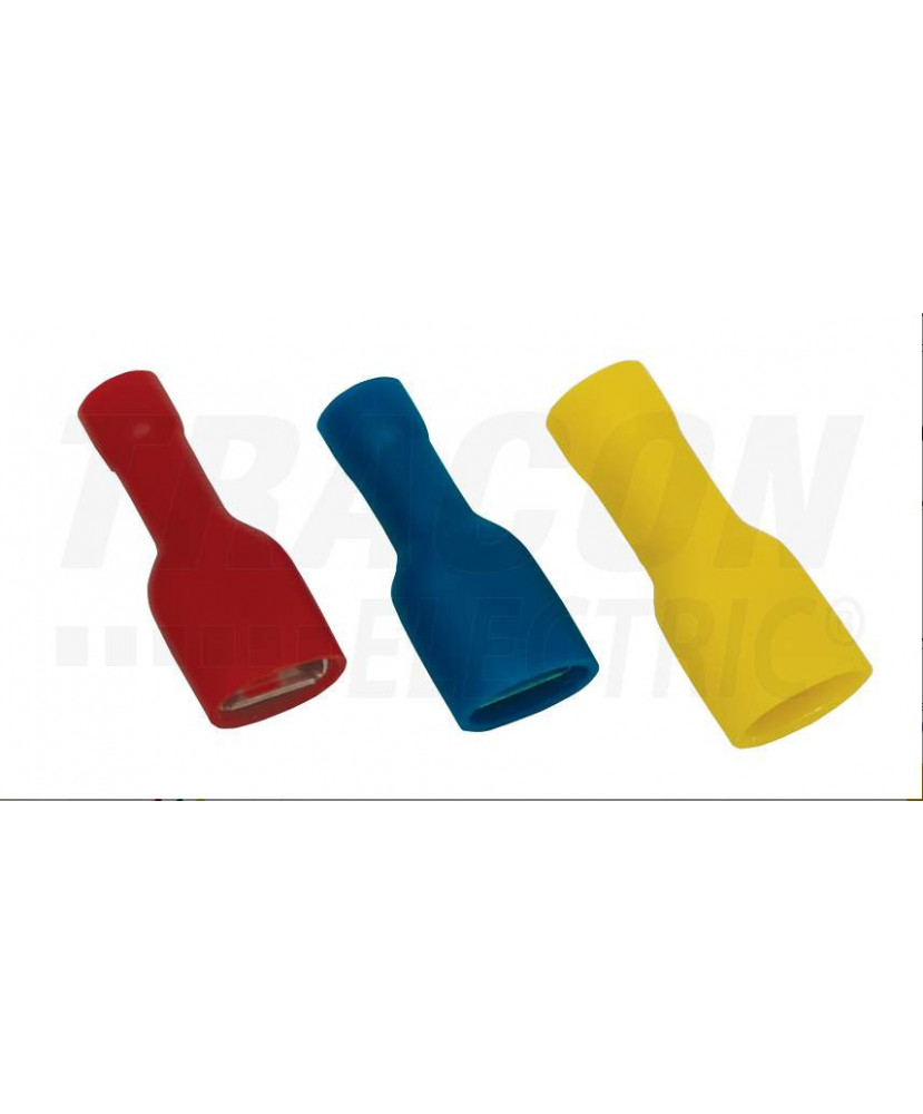 Produkt: KONEKTOR IZOLOVANY MODRY 6,3x0,8 KTCSH6