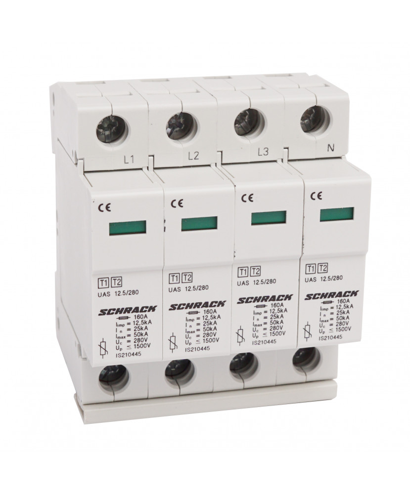 Produkt: SCHRACK ZVODIC B+C 4P 12,5kA/280V UAS IS210449 Produkt: SCHRACK ZVODIC B+C 4P 12,5kA/280V UAS IS210449